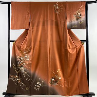 訪問着 身丈158cm 裄丈63cm 正絹 美品 秀品 【中古】(着物)