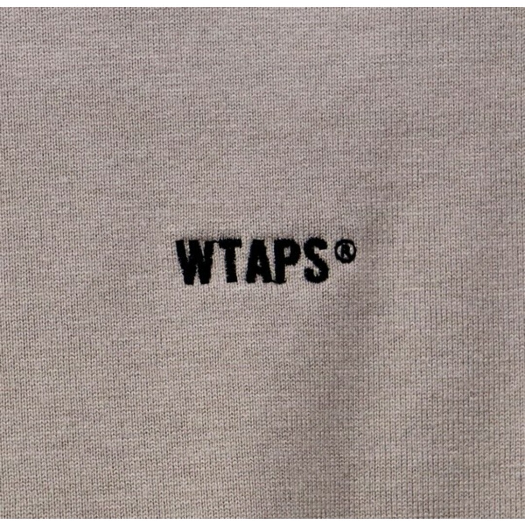 W)taps(ダブルタップス)の【広尾店】 ダブルタップス WTAPS 半袖Tシャツ メンズ ベージュ コットン size:X 01 【13762】 メンズのトップス(Tシャツ/カットソー(半袖/袖なし))の商品写真