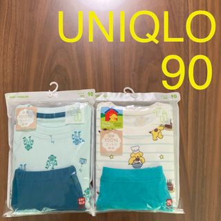 ユニクロ(UNIQLO)の★新品★UNIQLO コロちゃん・ロボット長袖パジャマ　90㎝(パジャマ)