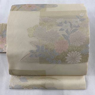 名古屋帯 美品 優品 正絹 【中古】(帯)