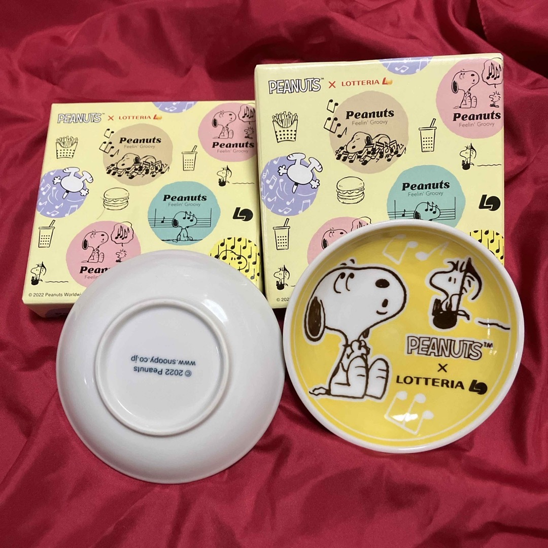 SNOOPY(スヌーピー)のスヌーピー小皿 インテリア/住まい/日用品のキッチン/食器(食器)の商品写真