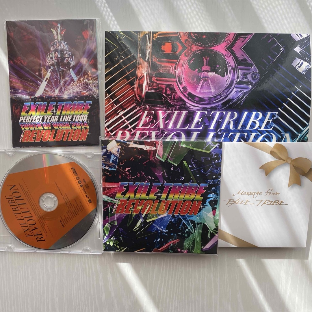 EXILE TRIBE(エグザイル トライブ)の【EXILE TRIBE】REVOLUTION  CD＋DVD エンタメ/ホビーのCD(その他)の商品写真