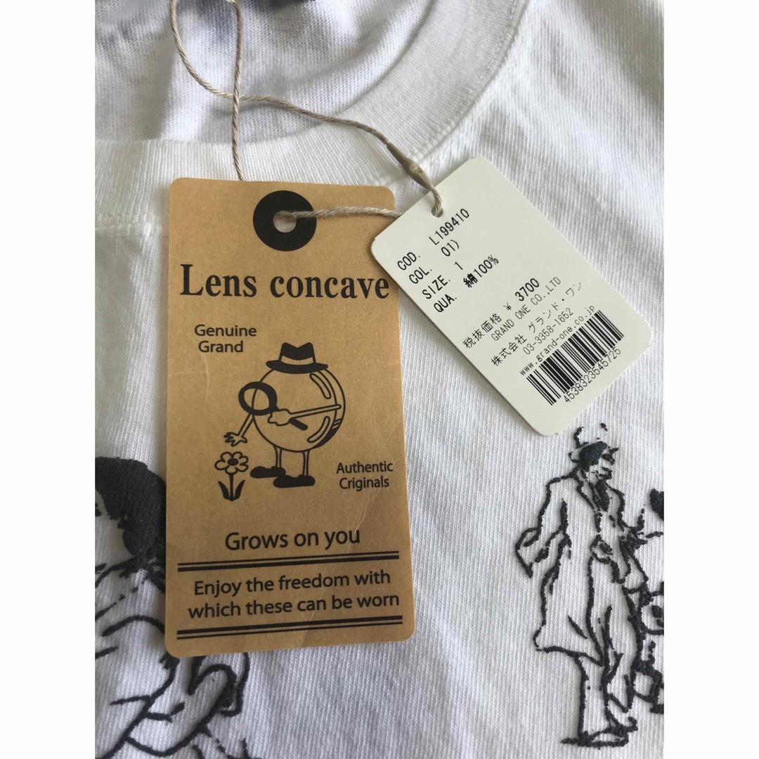 Lens Concave(レンズコンケイブ)のLens concave レンズコンケイブ ITALY プリント Tシャツ メンズのトップス(Tシャツ/カットソー(半袖/袖なし))の商品写真