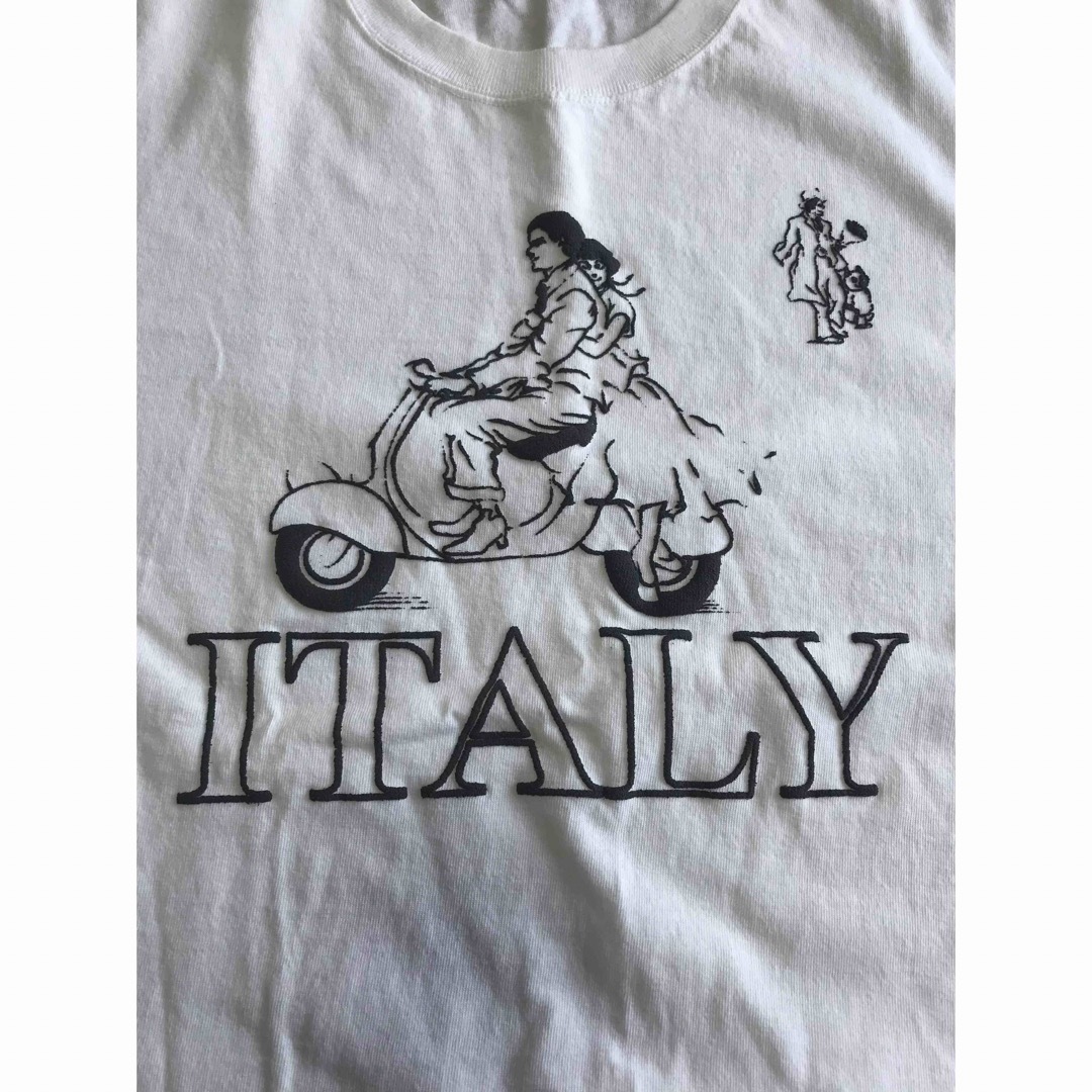 Lens Concave(レンズコンケイブ)のLens concave レンズコンケイブ ITALY プリント Tシャツ メンズのトップス(Tシャツ/カットソー(半袖/袖なし))の商品写真