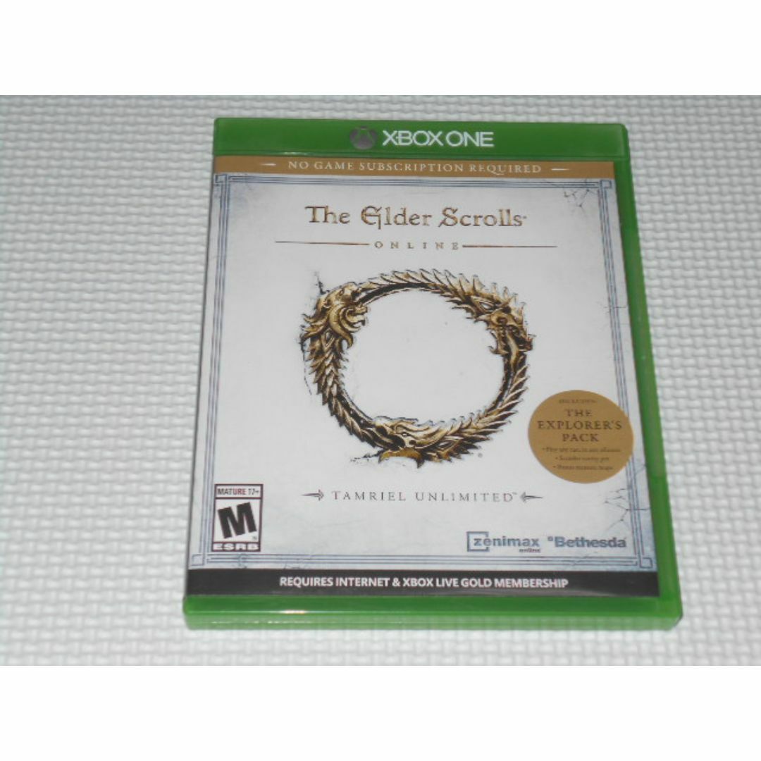 Xbox360(エックスボックス360)のXBOX ONE★The Elder Scrolls ONLINE エンタメ/ホビーのゲームソフト/ゲーム機本体(家庭用ゲームソフト)の商品写真