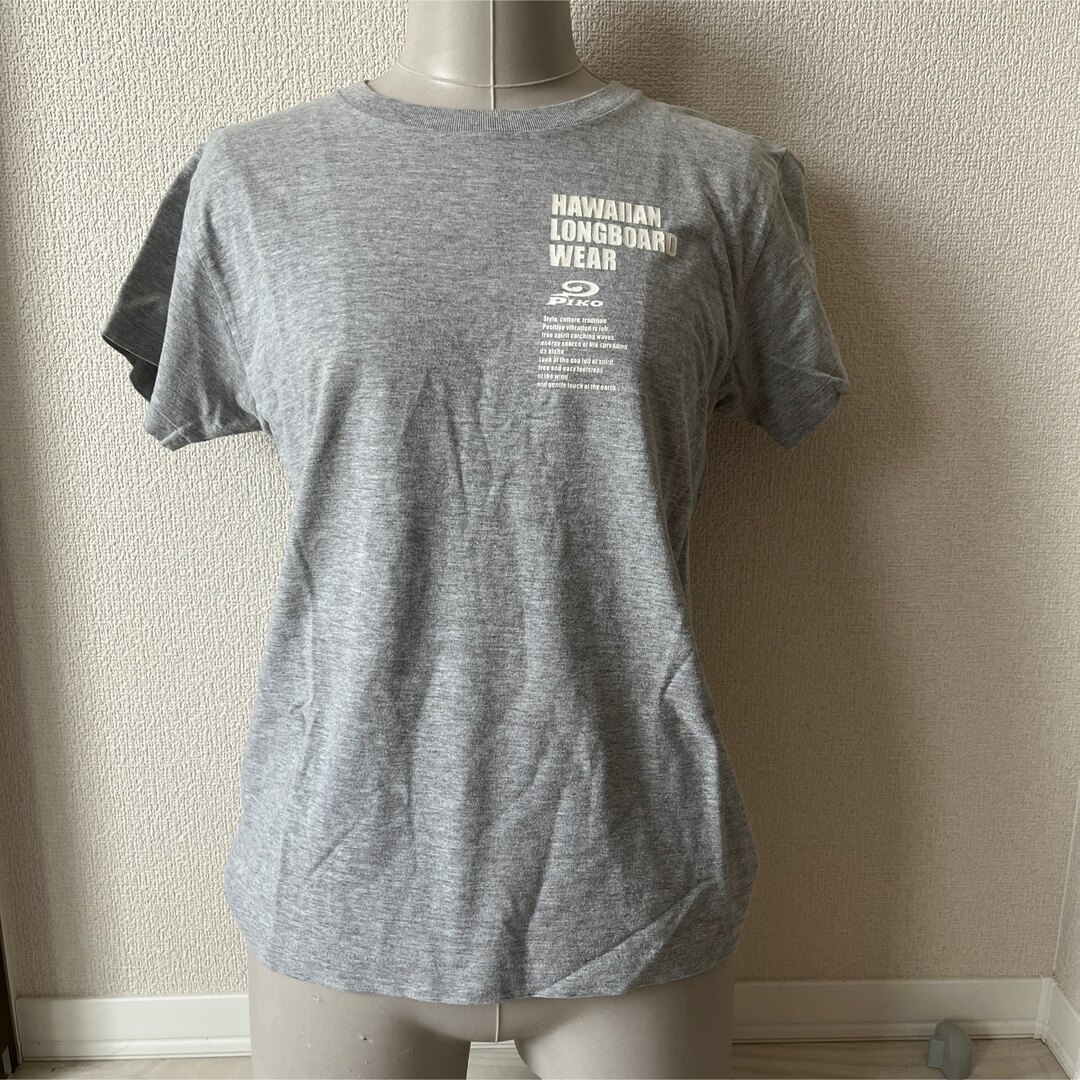 PIKO(ピコ)のピコ　piko 半袖　Tシャツ　レディース　グレー レディースのトップス(Tシャツ(半袖/袖なし))の商品写真