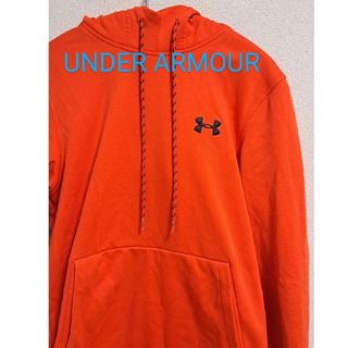 アンダーアーマー(UNDER ARMOUR)のUNDER ARMOUR パーカー レッド SM(パーカー)