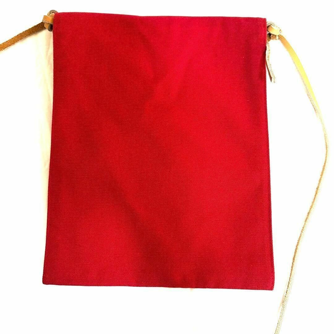 Hermes(エルメス)のHERMES エルメス　ショルダーバック　サコッシュ　赤 肩掛け　パリ  レディースのバッグ(ショルダーバッグ)の商品写真