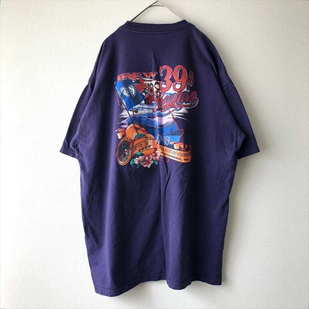 90s 古着 ノーブランド Tシャツ オーバーサイズ ゆるダボ 2XL メンズのトップス(Tシャツ/カットソー(半袖/袖なし))の商品写真