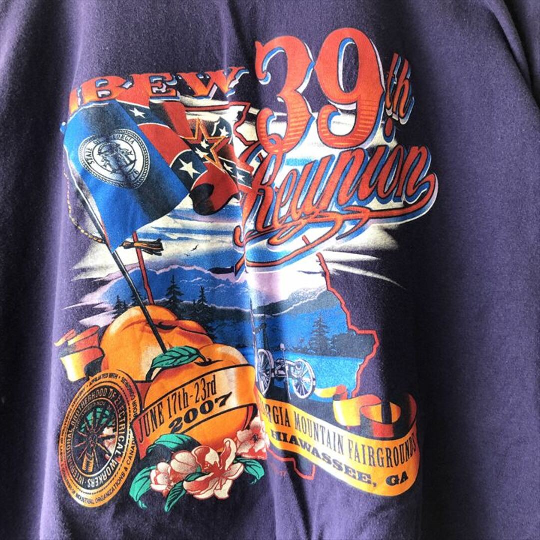 90s 古着 ノーブランド Tシャツ オーバーサイズ ゆるダボ 2XL メンズのトップス(Tシャツ/カットソー(半袖/袖なし))の商品写真