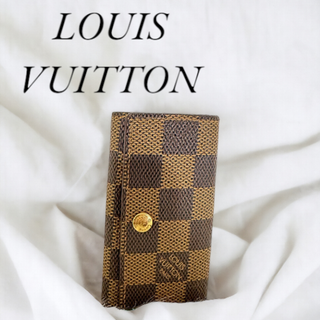 ルイヴィトン(LOUIS VUITTON)のLOUIS VUITTON ルイヴィトン ミュルティクレ4 4連キーケース(キーケース)