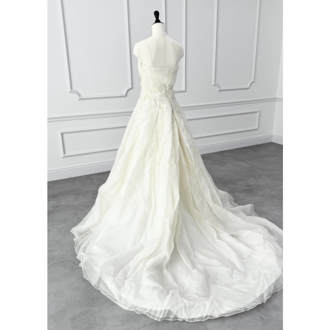 ヴェラウォン VERA WANG BRIDE deandra ディンドラ Aライン ウェディングドレス アイボリー ファーストオーナー チュール 2way レディースのフォーマル/ドレス(ウェディングドレス)の商品写真