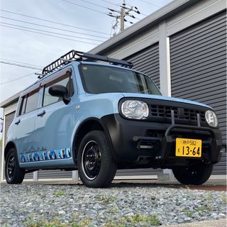 スズキ アルト ラパン HE22S NA リフトアップ カスタム タイヤ (車体)