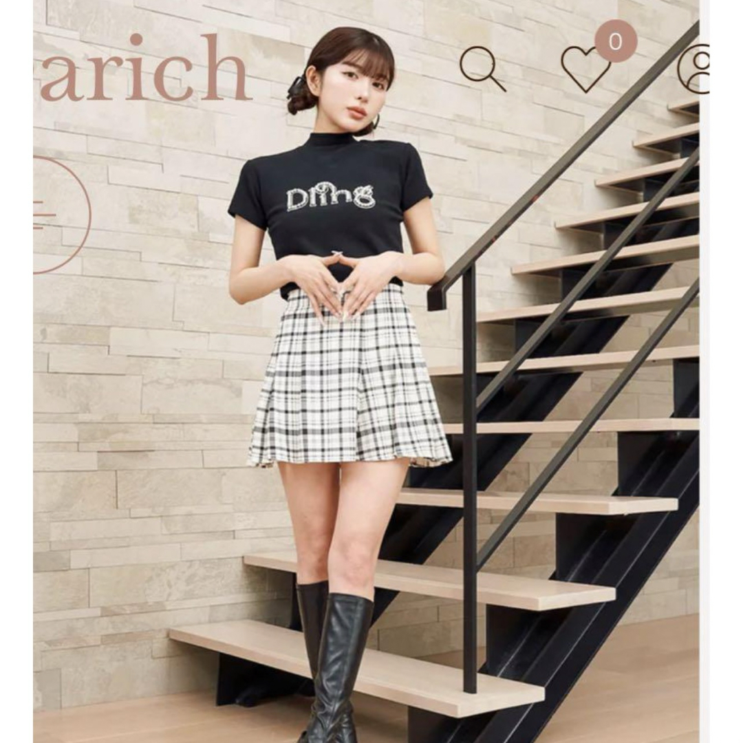 Darich(ダーリッチ)のDarich グラフィックパールTシャツ BLK メンズのトップス(Tシャツ/カットソー(半袖/袖なし))の商品写真