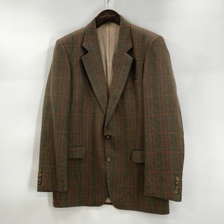 アクアスキュータム(AQUA SCUTUM)のAquascutum アクアスキュータム　テーラードジャケット　チェック　メンズ(テーラードジャケット)