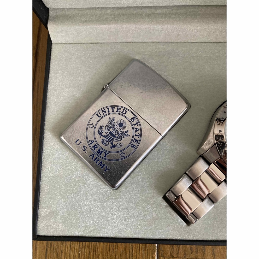 ZIPPO - Zippo ジッポ ライター 腕時計セットの通販 by みー's ZIPPO - Zippo ジッポ ライター 腕時計セットの通販 by みー's