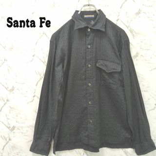 サンタフェ(Santafe)のSanta Fe シャツ サンタフェ シアサッカー ブラック(シャツ)