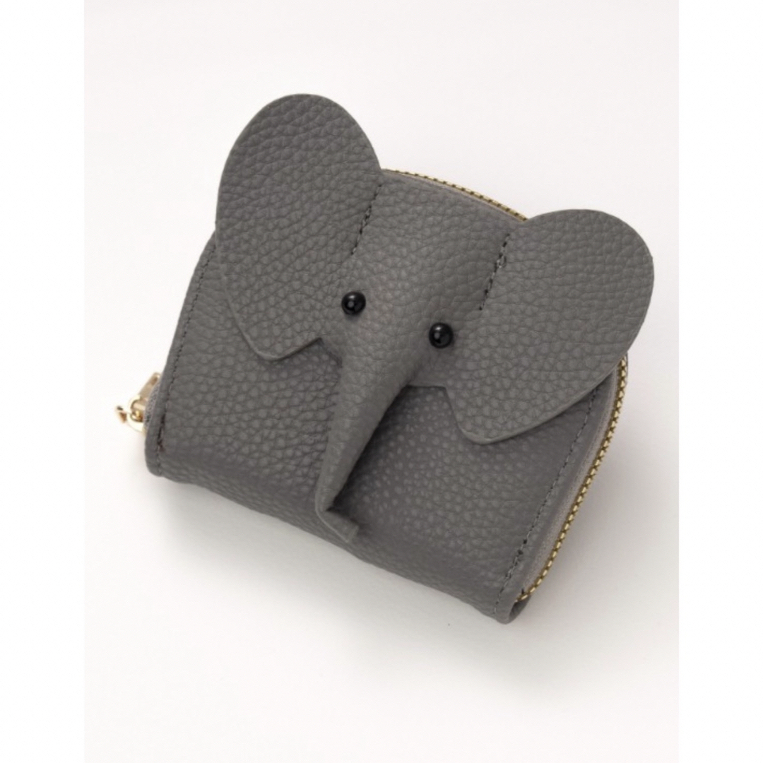 カードホルダー　じゃばら　かわいい　おしゃれ　 ミニ財布 ゾウ財布 レディースのファッション小物(財布)の商品写真