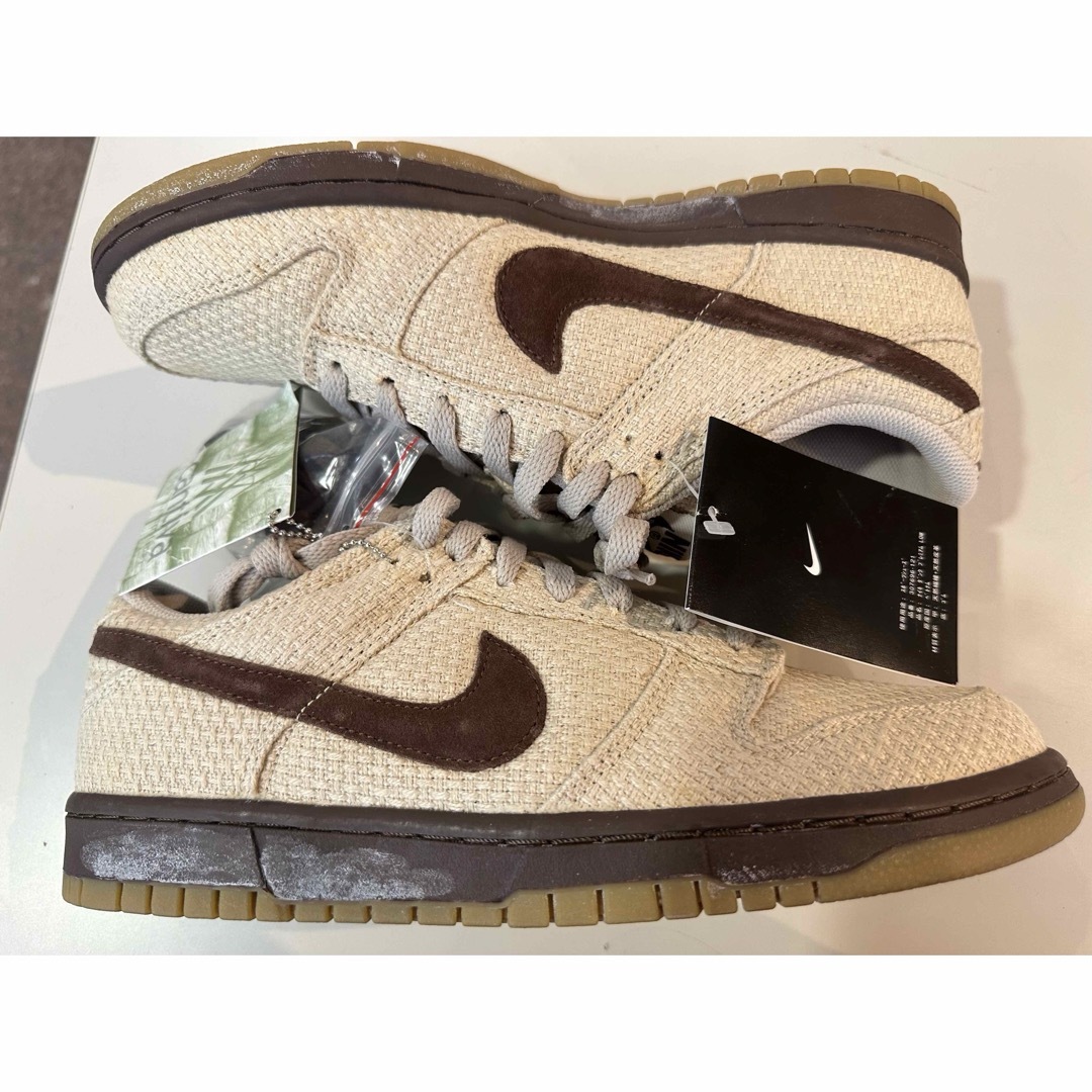 NIKE(ナイキ)の2005 NIKE DUNK LOW PREMIUM HEMP US9.5 新品 メンズの靴/シューズ(スニーカー)の商品写真