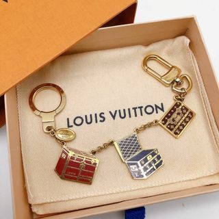 ルイヴィトン(LOUIS VUITTON)の【鑑定済】ルイヴィトン  ポルトクレシェンヌマル　M66459 キーリング(キーホルダー)