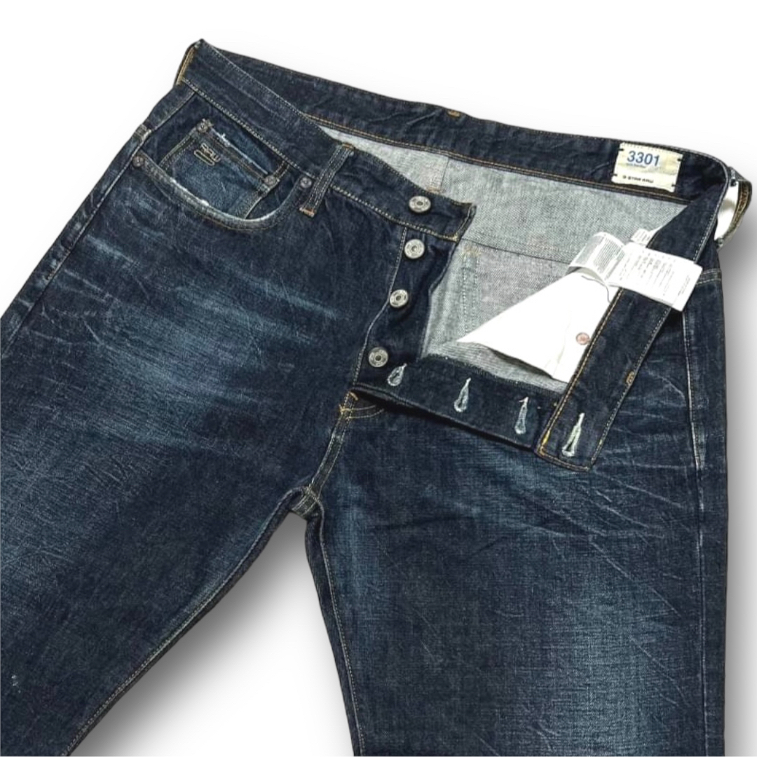 G-STAR RAW(ジースター)のジースターロゥ 3301 LOOSE ビッグサイズ W36 メンズのパンツ(デニム/ジーンズ)の商品写真