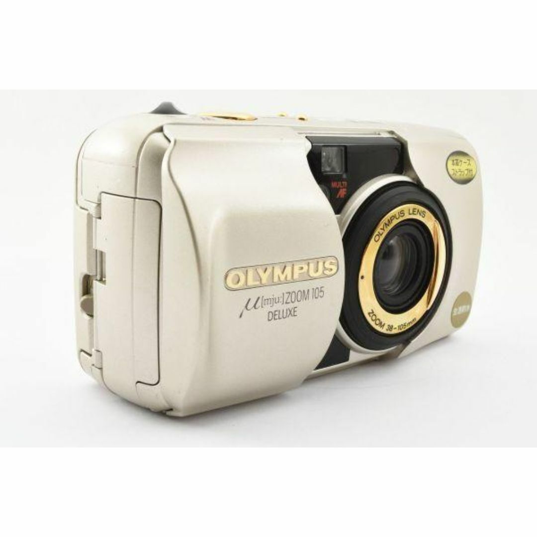 OLYMPUS μ mju ミュー 105 DX コンパクト フィルムカメラ スマホ/家電/カメラのカメラ(フィルムカメラ)の商品写真