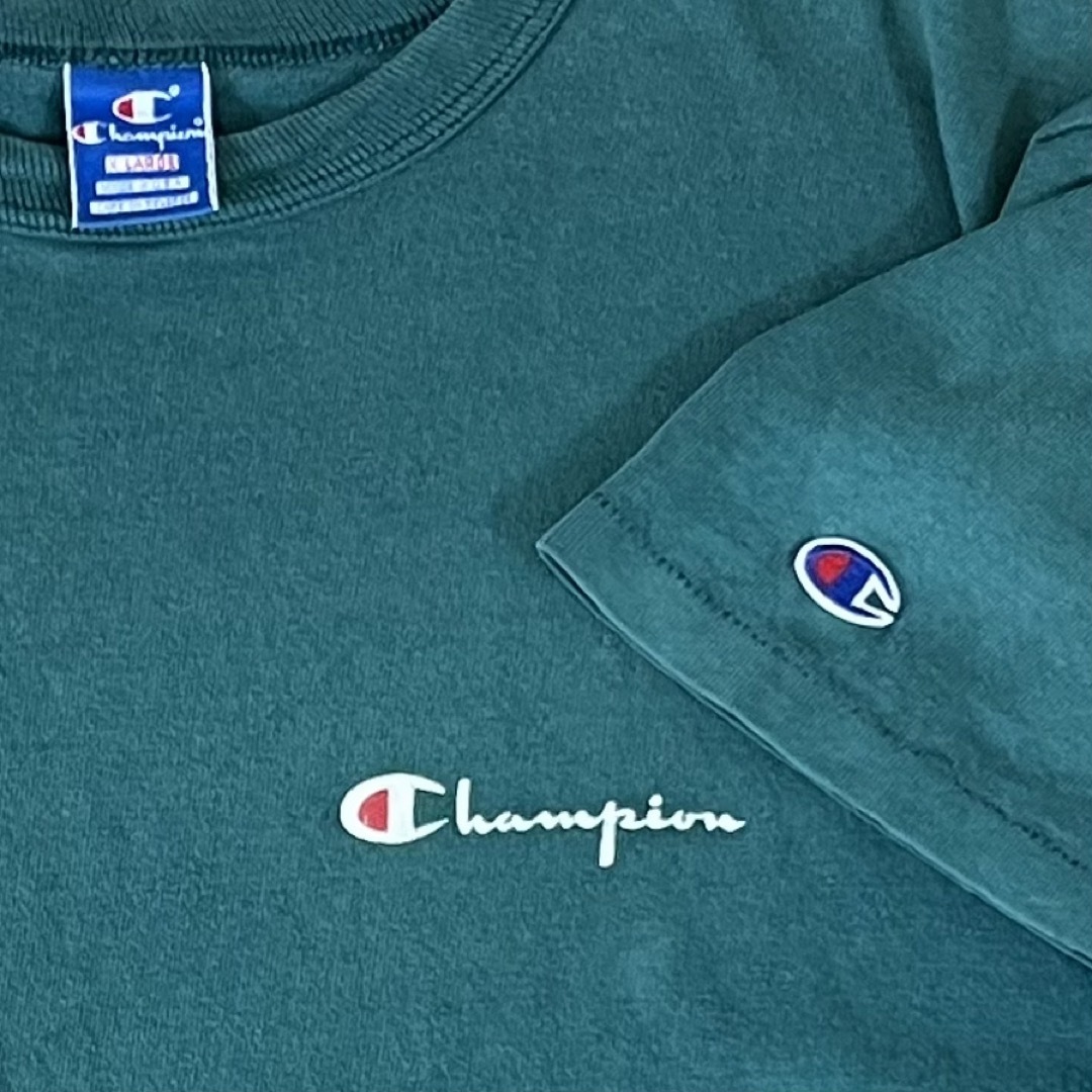 Champion(チャンピオン)のビンテージチャンピオン 青刺繍タグ Tシャツ オールドロゴ CHAMPION メンズのトップス(Tシャツ/カットソー(半袖/袖なし))の商品写真