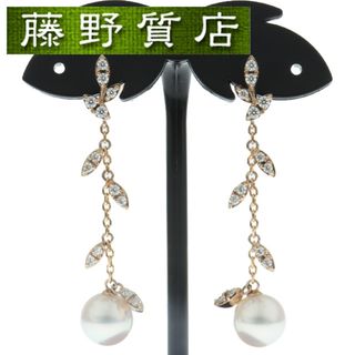 TASAKI - タサキ TASAKI 田崎 クーゲル パール ダイヤ ピアス K18 PG × パール × ダイヤ E-4076-18KSG イヤリング 証明書 8918