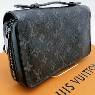 ルイヴィトン(LOUIS VUITTON)の【鑑定済】ルイヴィトン　エクリプス ジッピー　オーガナイザー　XL 長財布(セカンドバッグ/クラッチバッグ)