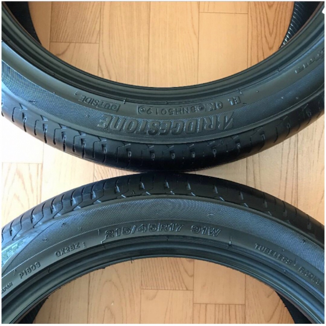 BRIDGESTONE(ブリヂストン)の■優良品■ブリジストン『レグノ GR-XII』215/45R17 19年 約9分 自動車/バイクの自動車(タイヤ)の商品写真