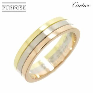 カルティエ(Cartier)のカルティエ Cartier ヴァンドーム #49 リング K18 YG WG PG スリーゴールド 3カラー 750 指輪 VLP 90225935(リング(指輪))
