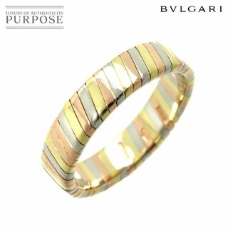 ブルガリ(BVLGARI)のブルガリ BVLGARI トゥボガス 13号 リング K18 YG WG PG 750 イエロー ホワイト ピンク ゴールド 指輪 VLP 90226596(リング(指輪))