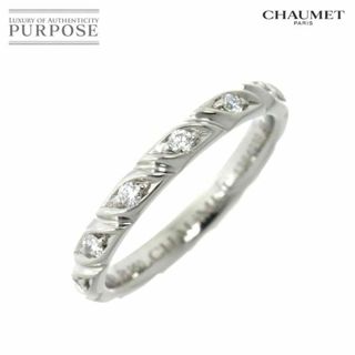 ショーメ(CHAUMET)のショーメ  CHAUMET トルサード #48 リング フル ダイヤ  Pt プラチナ 指輪 90226612(リング(指輪))