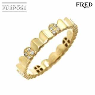 フレッド(FRED)のフレッド FRED ユニドール #49 リング ダイヤ K18 YG イエローゴールド 750 指輪 VLP 90226614(リング(指輪))