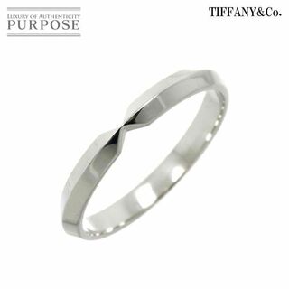 ティファニー(Tiffany & Co.)のティファニー TIFFANY&Co. ネスティング ナロー 21号 リング Pt 幅3mm プラチナ 指輪 VLP 90226625(リング(指輪))