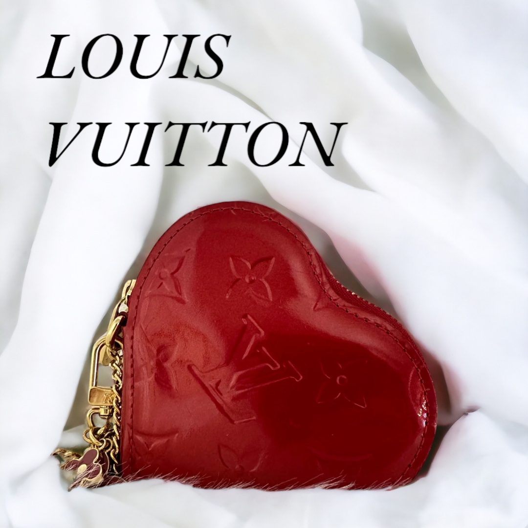 LOUIS VUITTON(ルイヴィトン)のルイヴィトン モノグラム ヴェルニ ポルトモネ ポムダムール コインケース レディースのファッション小物(コインケース)の商品写真