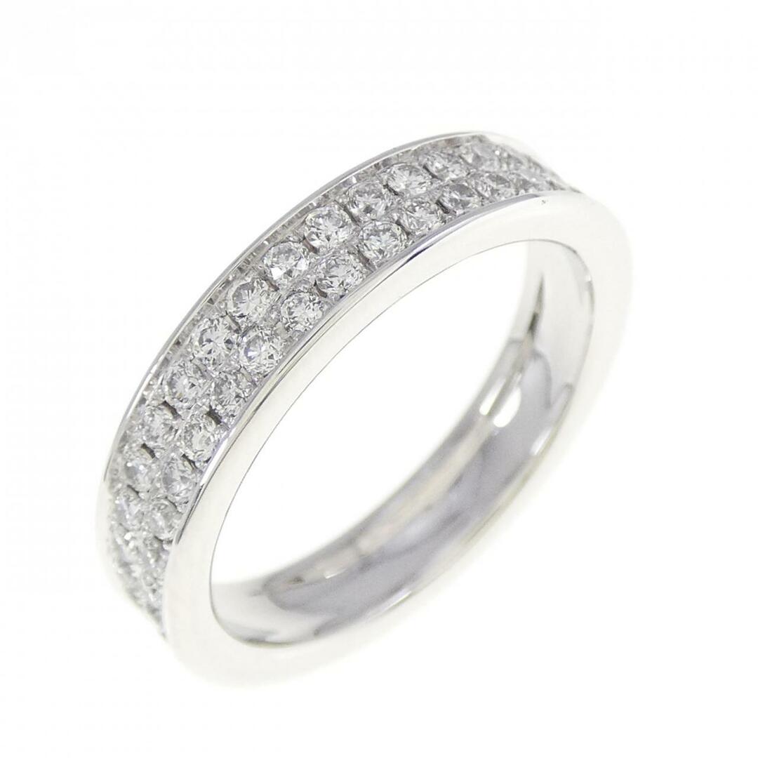 K18WG フルエタニティ ダイヤモンド リング 1.00CT レディースのアクセサリー(リング(指輪))の商品写真