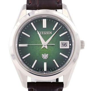 シチズン(CITIZEN)のシチズン ザ･シチズン パーペチュアルカレンダー TI LIMITED A060-T027369/AQ4100-06W TI ソーラークォーツ(腕時計(アナログ))