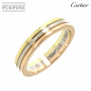カルティエ(Cartier)のカルティエ Cartier ヴァンドーム #48 リング K18 YG WG PG スリーゴールド 3カラー 750 指輪【証明書付き】 VLP 90227540(リング(指輪))