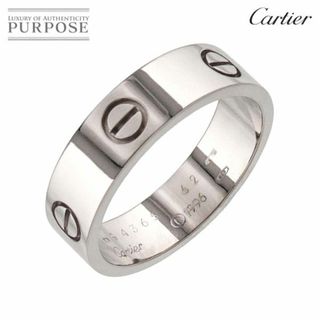 カルティエ(Cartier)のカルティエ Cartier ラブ #62 リング K18 WG ホワイトゴールド 750 指輪【証明書付き】 VLP 90228871(リング(指輪))