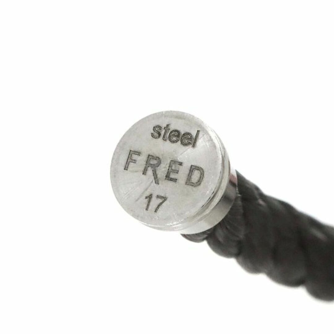 FRED(フレッド)のフレッド FRED シャンス アンフィニ ブレスレット #17 ラージ LM K18 WG ホワイトゴールド 750 ケーブル VLP 90229306 レディースのアクセサリー(ブレスレット/バングル)の商品写真