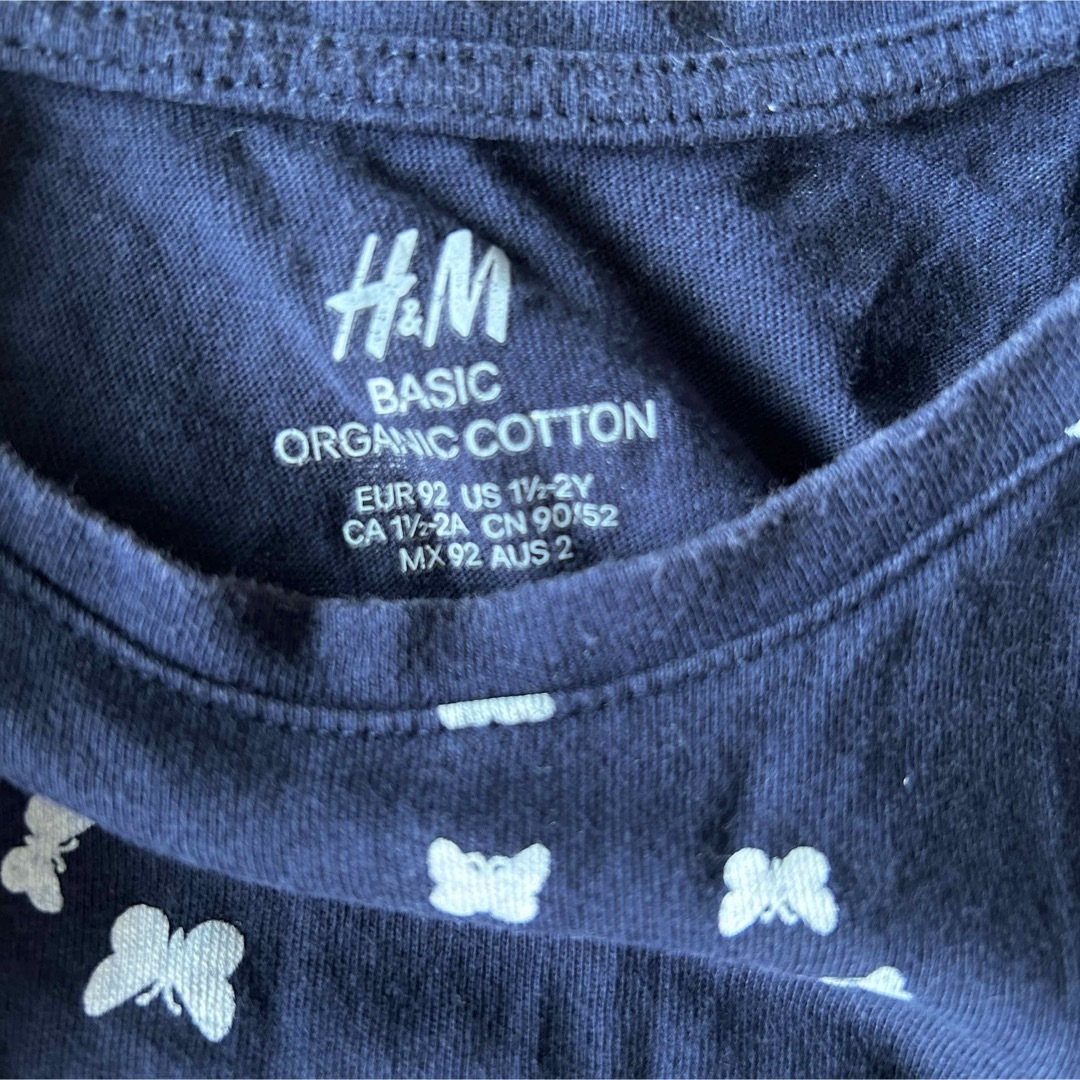 H&M(エイチアンドエム)のH&M ワンピース　1歳半　2歳　80 90 キッズ/ベビー/マタニティのキッズ服女の子用(90cm~)(ワンピース)の商品写真