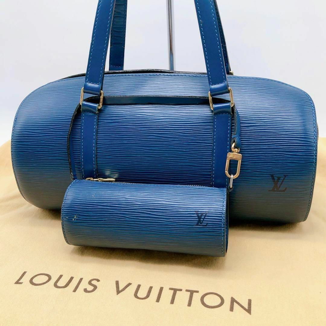 トレドブルーLOUIS VUITTON ルイヴィトン エピ スフロ バッグ トレドブルー