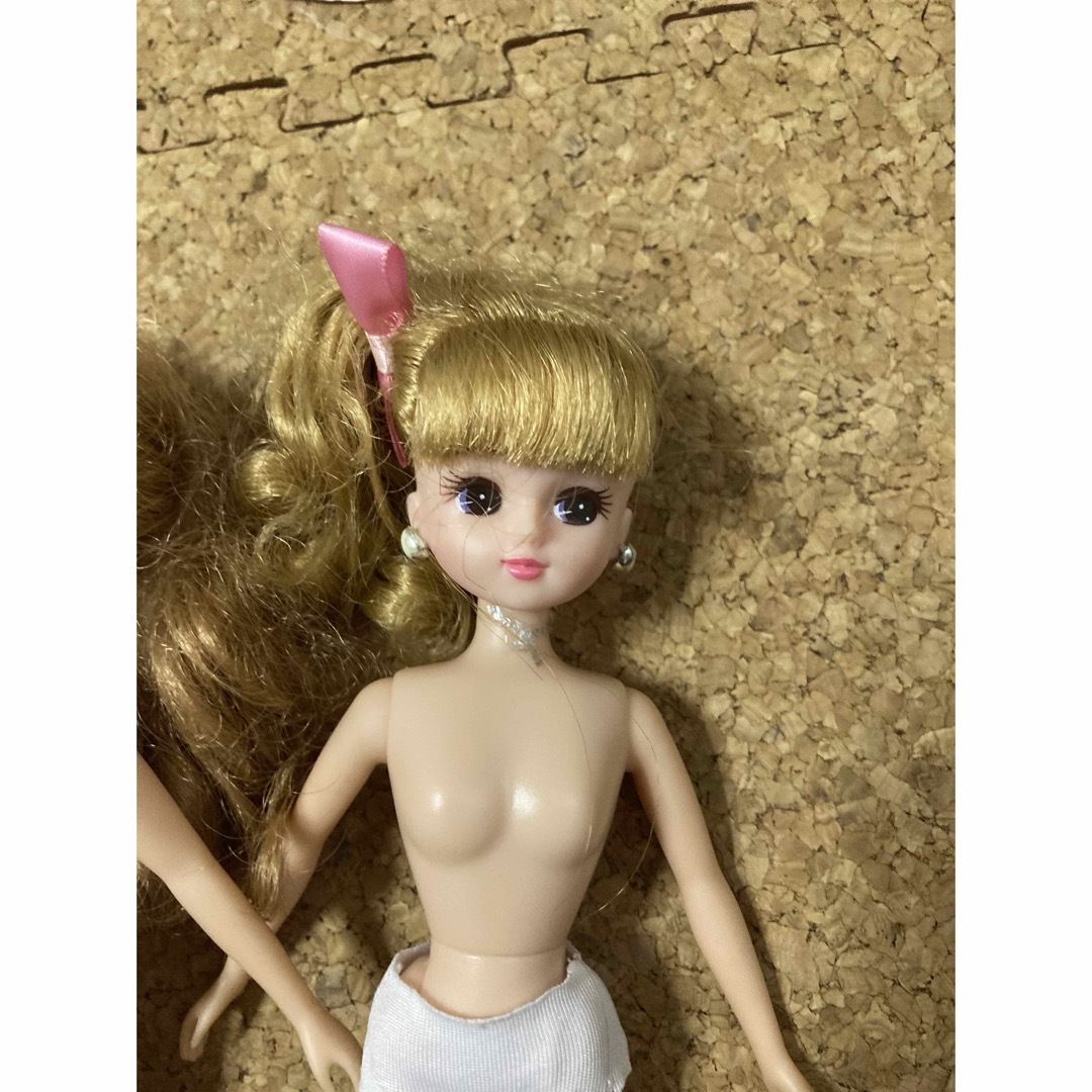 リカちゃん(リカチャン)のりかちゃん人形  2体とドレス エンタメ/ホビーのおもちゃ/ぬいぐるみ(その他)の商品写真