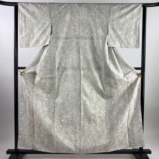 紬 身丈161cm 裄丈62.5cm 正絹 秀品 【中古】(着物)