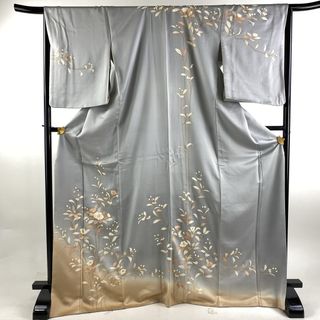 訪問着 身丈173.5cm 裄丈66cm 正絹 名品 【中古】(着物)