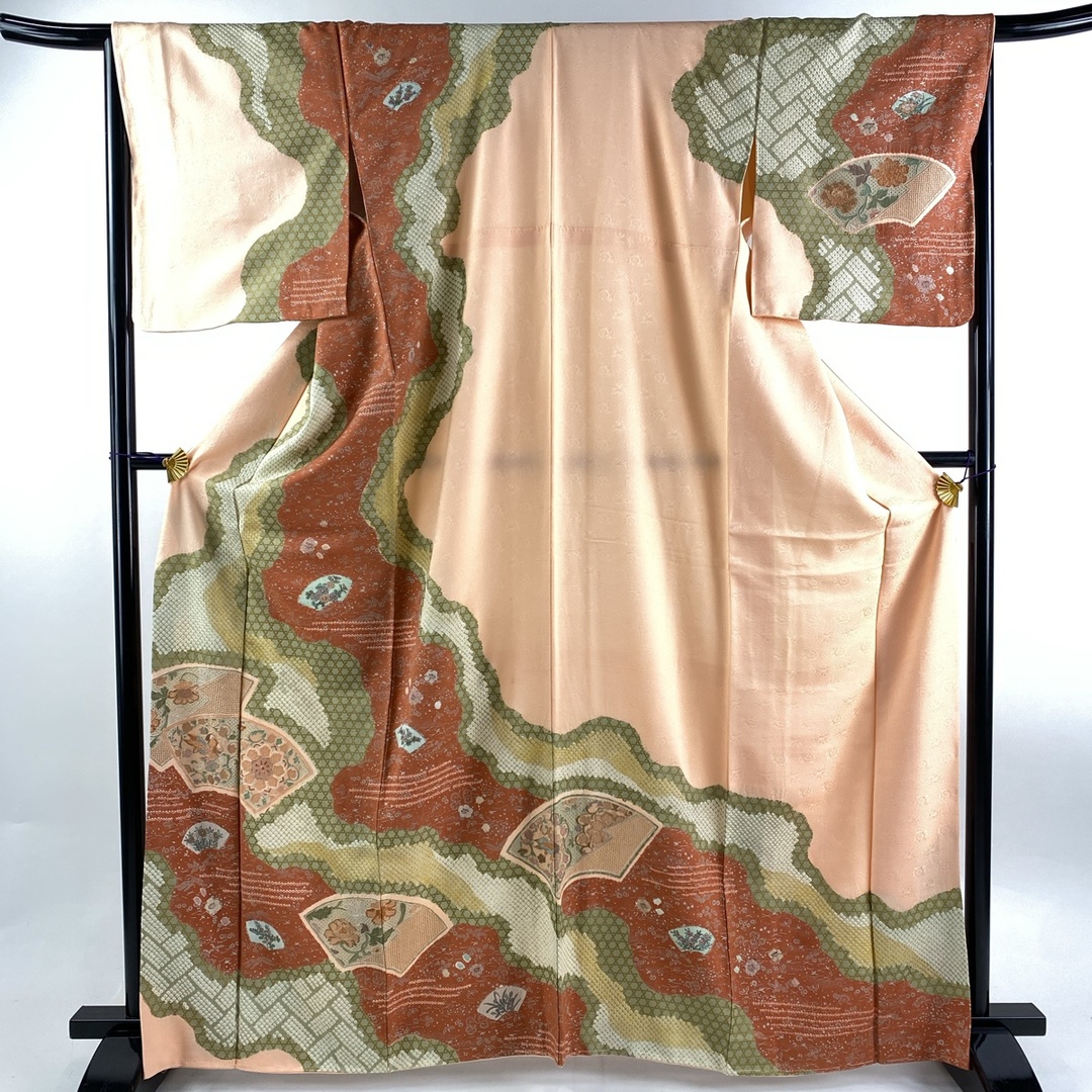 訪問着 身丈165cm 裄丈67cm 正絹 美品 名品 【中古】 レディースの水着/浴衣(着物)の商品写真