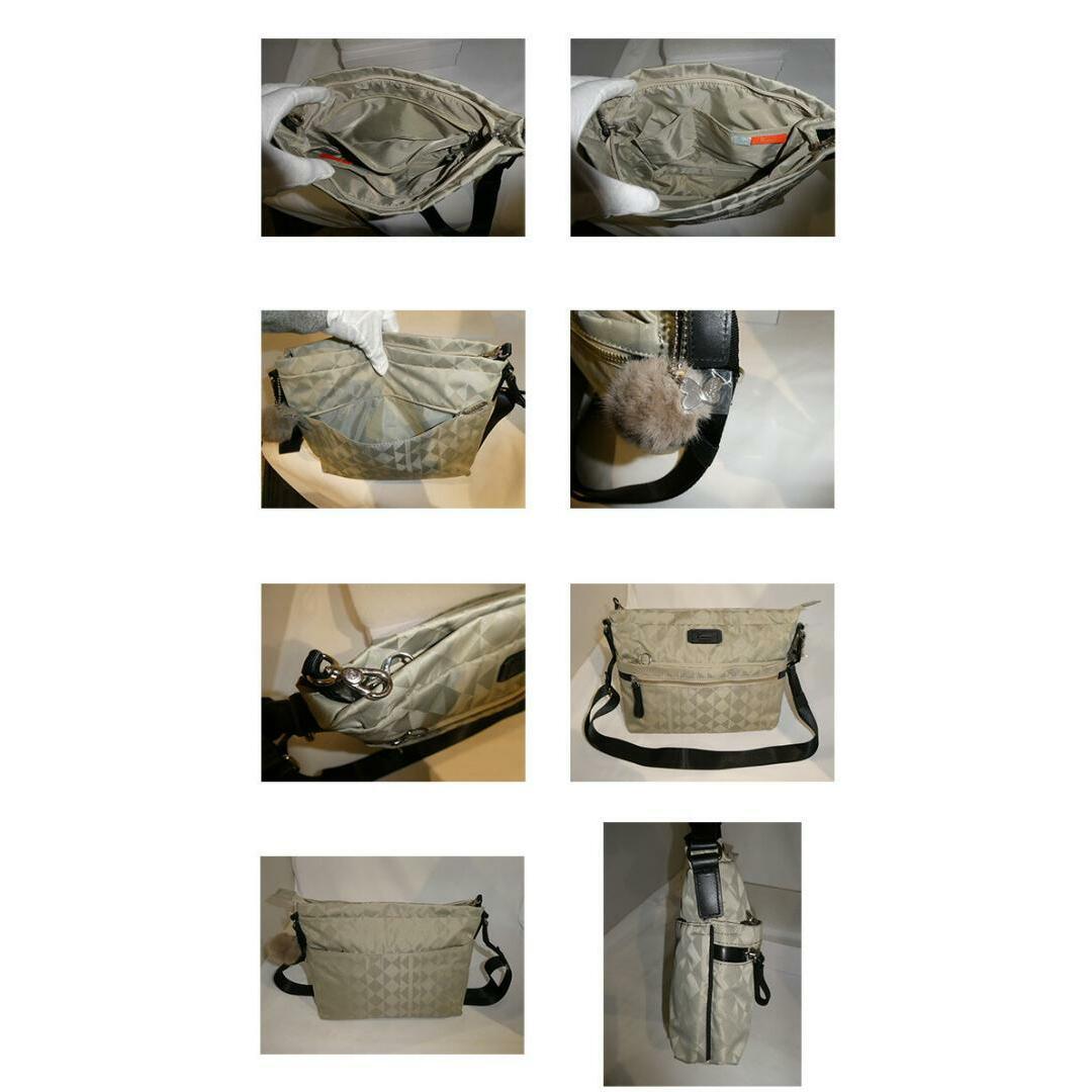 Kanana project(カナナプロジェクト)のカナナモノグラム 3rd ショルダーバッグ 11911 ライトベージュ メンズのバッグ(ショルダーバッグ)の商品写真