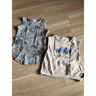 ブリーズ(BREEZE)のブリーズ　トップス　2枚セット　70 80 90(Ｔシャツ)