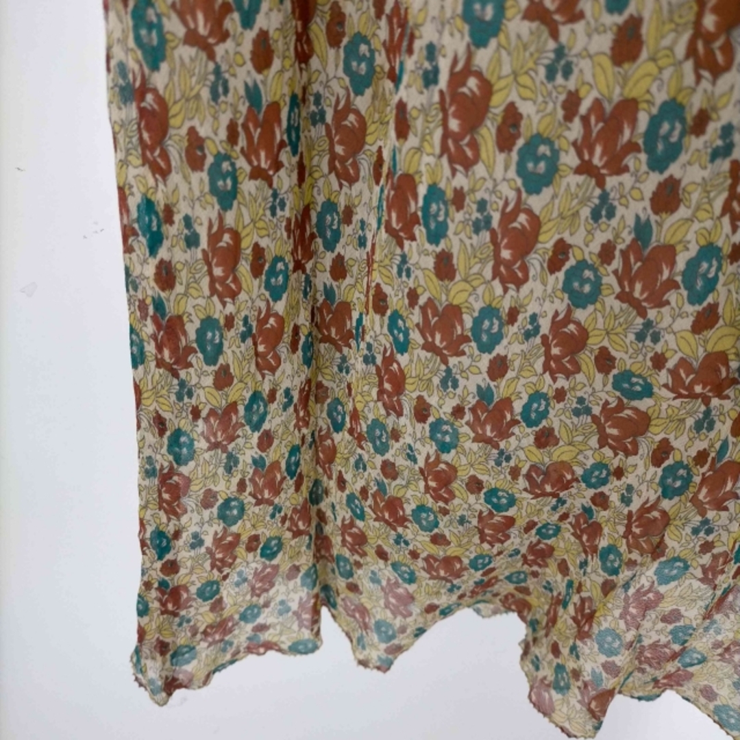 BASILE28(バジーレヴェントット) シルク100 総柄ロングスカート レディースのスカート(その他)の商品写真